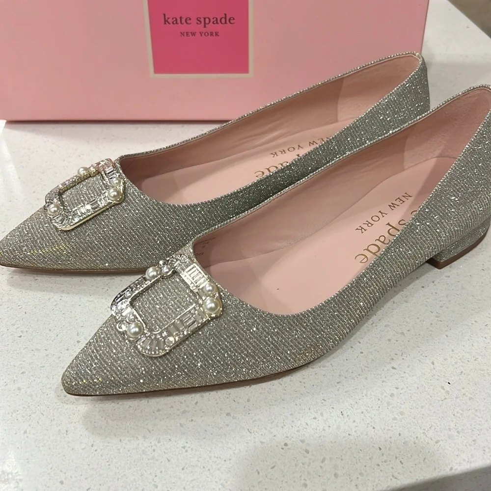 Kate spade New York Buckle Up Slip On Flats